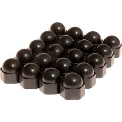 HP Autozubehör Radschraubenkappe Passend für (Schraubengröße) 19 mm Schwarz Kunststoff 82928