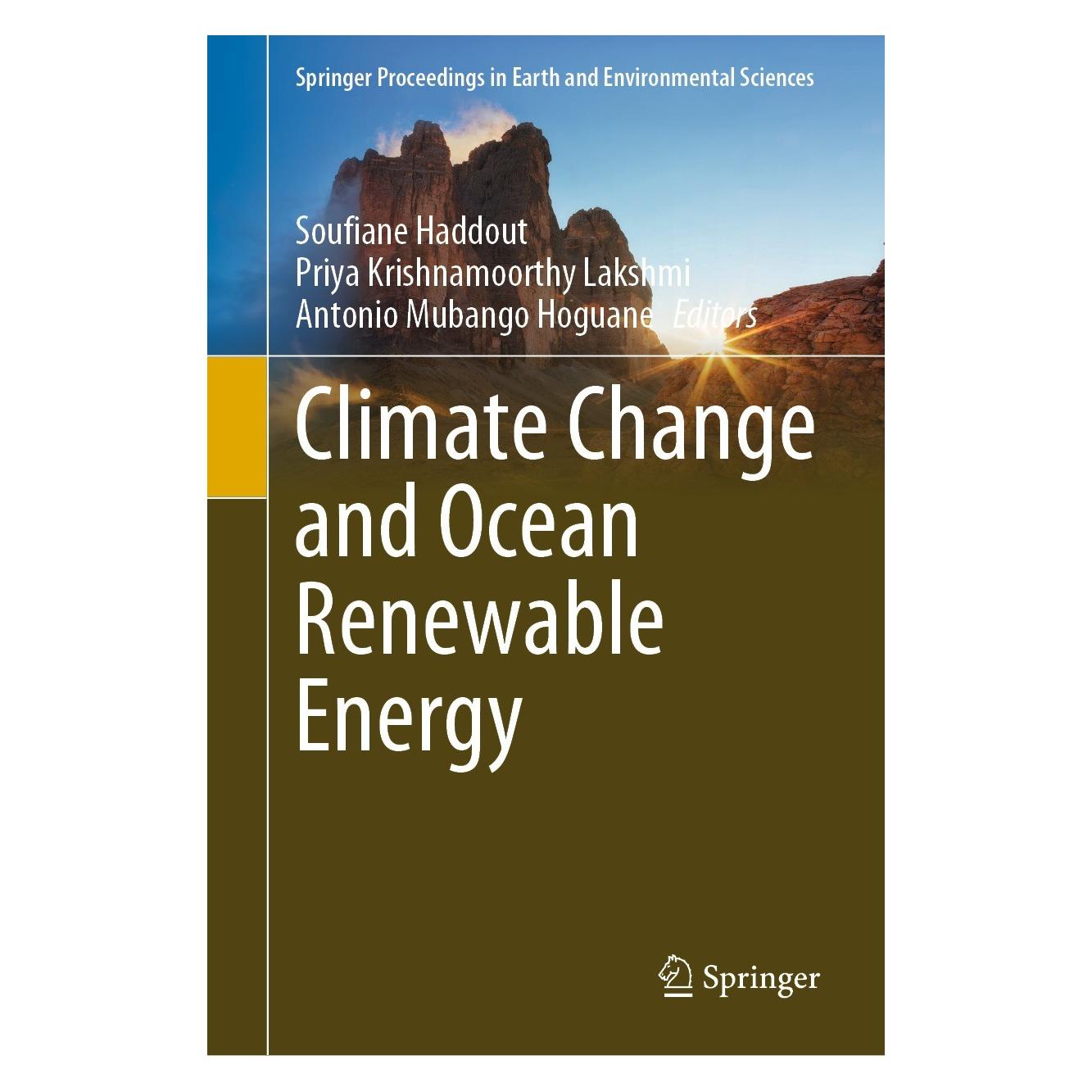 Springer Climate Change and Ocean Renewable Energy (Englisch, Hardcover, Antonio Mubango Hoguane, Priya Krishnamoorthy Lakshmi, Soufiane Haddout) (9783031269660)