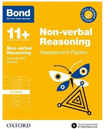 OXFORD UNIVERSITY PRESS Bond 11+ Non-verbal Reasoning Assessment Papers 8-9 years (Bond: Assessment Papers)