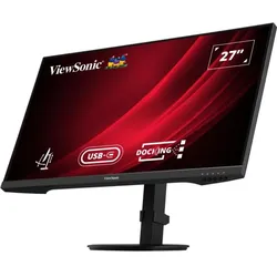 Viewsonic 68.6cm VG2709U-2K 16:9 HDMI/DP/USBC 100Hz QHD (2560 x 1440 Pixel, 27"), Monitor, Schwarz