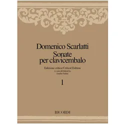 Sonate per clavicembalo vol.1, Fachbücher von Domenico Scarlatti