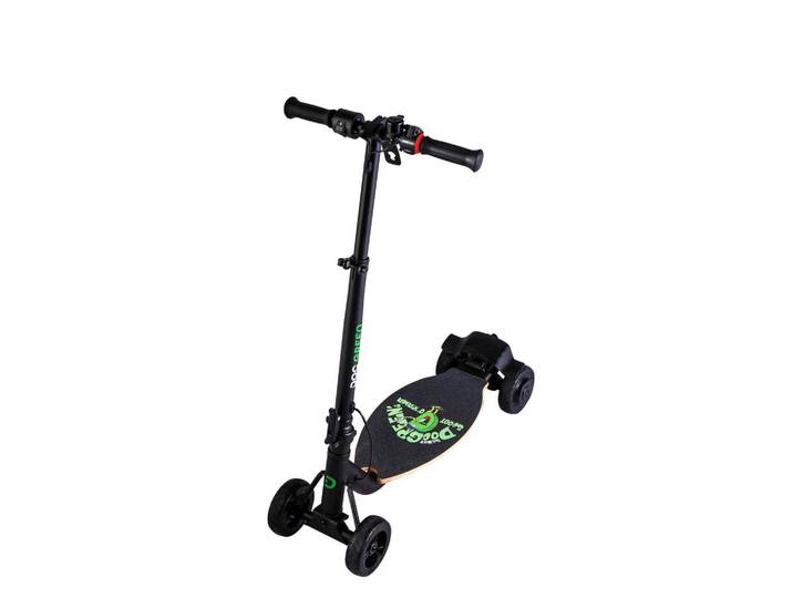 Kinderscooter, schwarz, 40x105x85 cm, Freizeit & Co, Gartenspielzeug, Scooter