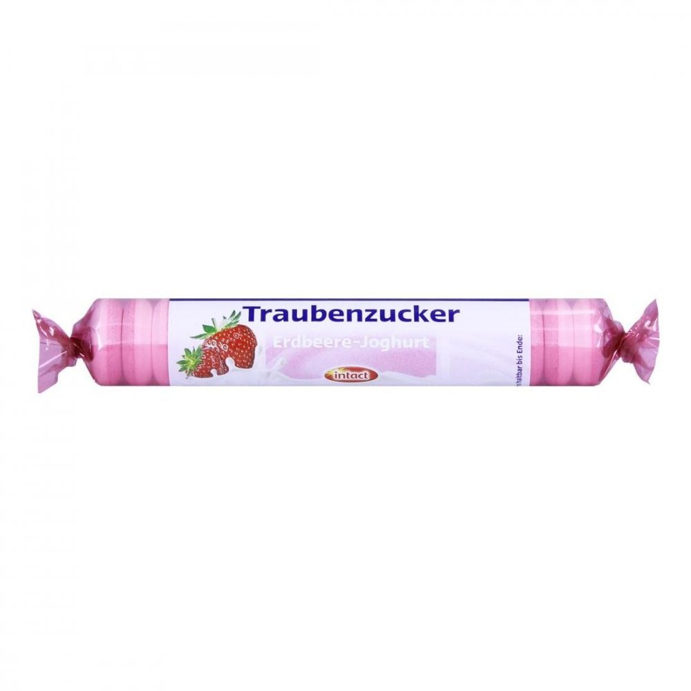 sanotact GmbH Intact Traubenzucker Erdbeere Joghurt Rolle 10299833