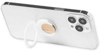 Supporto Pashel bianco multifunzione con moneta carrello in bambù Personalizzate o neutre