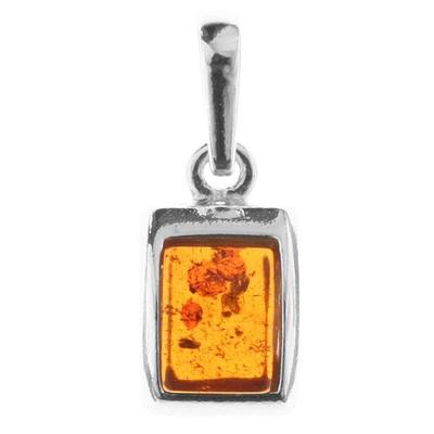 Kettenanhänger OSTSEE-SCHMUCK "Ostsee-Schmuck Anhänger Stefanie Anhänger Stefanie", weiß, Schmuckanhänger, Damen, 22 x 8mm, Silber 925 (Sterlingsilber), 1,7 g, Kettenanhänger