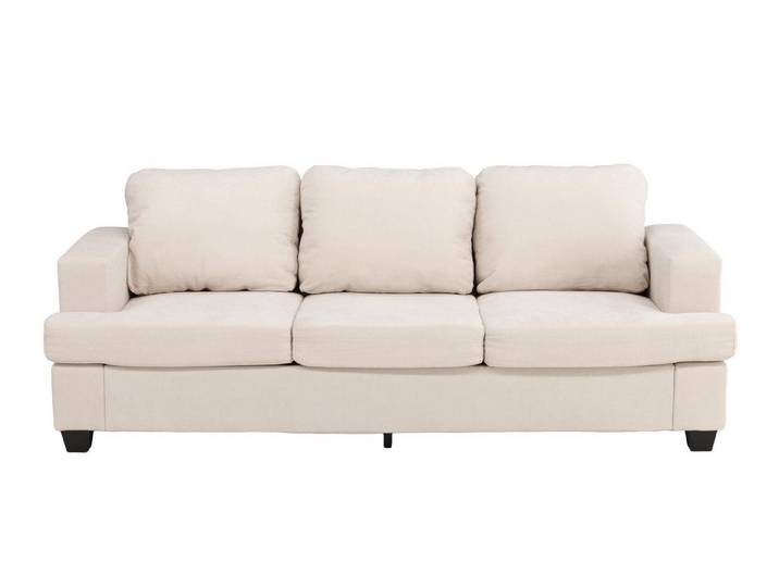 Venture Home Sofa Sani Sofa 3-Sitzer beige., 1 Teile