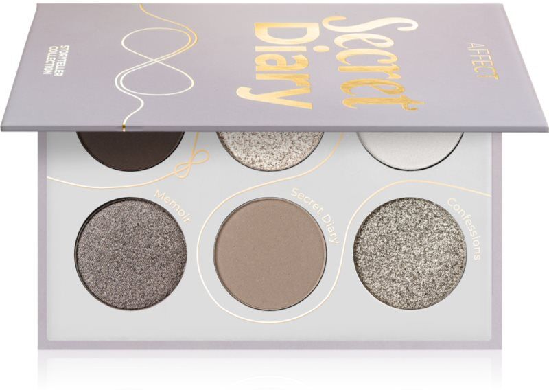 Affect Storyteller Colletion Secret Diary eyeshadow palette 6x2 g