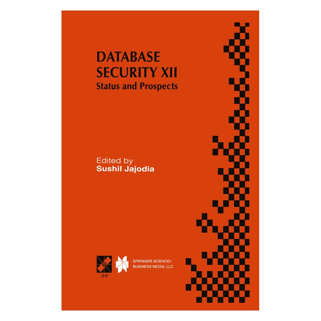 Springer Database Security XII (Englisch, Softcover, Sushil Jajodia) (55529875)