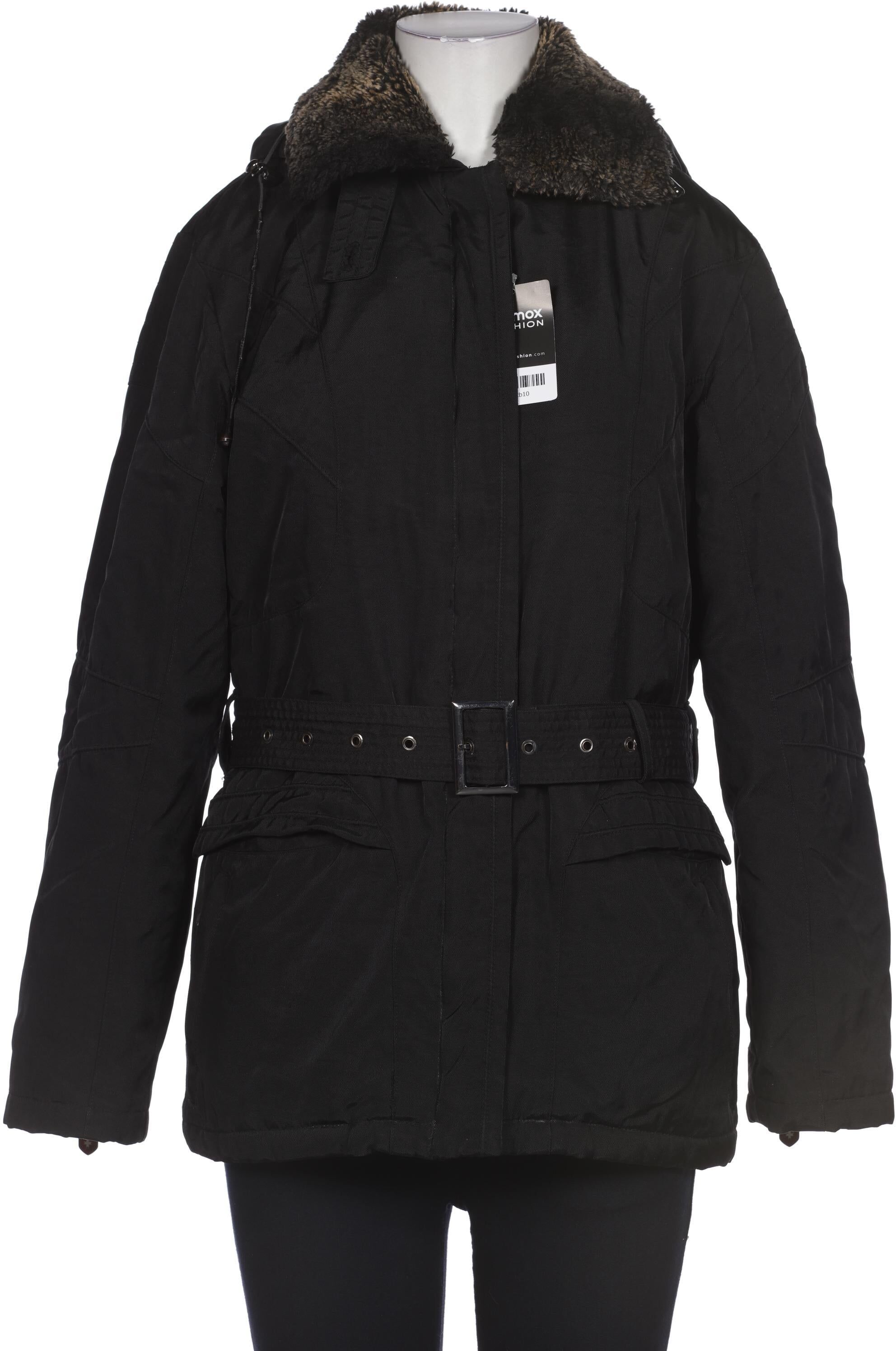 Wellensteyn Damen Mantel, Schwarz, Gr. S, Synthetik - Second Hand