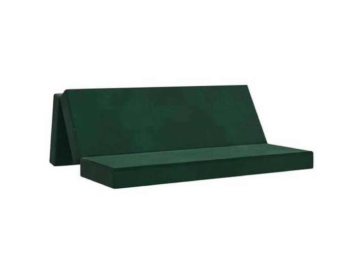 MNCVXAXG Schlafsofa klappbar 200 cm dunkelgrün Weicher Samt, umwandelbare Struktur, waschbar, platzsparend, für Wohnzimmer