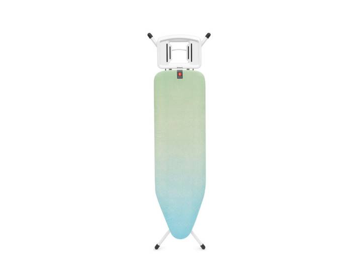 Brabantia Bügelbrett, Mehrfarbig, 69 cm Schubladen, 46.2x160x7 cm, Bezug abnehmbar und waschbar, Bügeleisenablage, Schaumstoffpolsterung, Haushalt & Reinigung, Wäschepflege, Bügelbretter & Bezüge