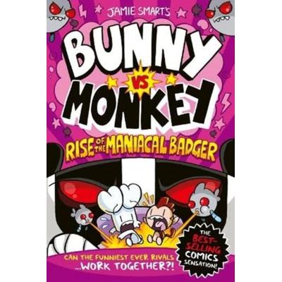 Bunny vs Monkey: Rise of the Maniacal Badger, Taschenbuch von Jamie Smart, David Fickling Books, 978-1-78845-280-9