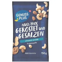 GENUSS PLUS Nuss-Mix geröstet & gesalzen
