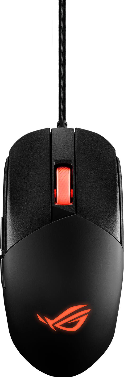 ASUS ROG STRIX Impact III kabelgebundene RBG Gaming Maus, schwarz 90MP0300-BMUA00
