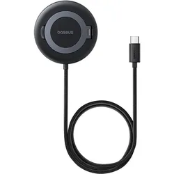 Baseus Drahtloses Ladegerät Simple Mini4, 15 W, 1,67 A, schwarz P10273300121-01 (15 W), Wireless Charger, Schwarz