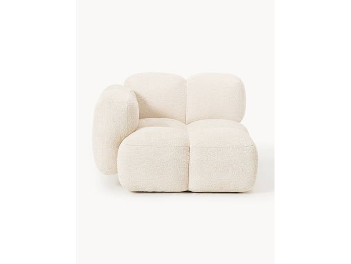 Eckmodul Tayla aus Teddy-Bouclé