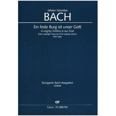 Ein feste Burg ist unser Gott, Partitur, Taschenbuch von Johann Sebastian Bach, Carus-Verlag