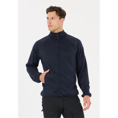 Fleecejacke WHISTLER "Wolven", Herren, Gr. XXL, blau, 100% Polyester, meliert, normal, ohne Ausschnitt, Jacken Fleecejacke, mit kuscheligem Komfort