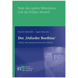 Der 'Oxforder Boethius', Sprachbücher von Agata Mazurek, Daniela Mairhofer