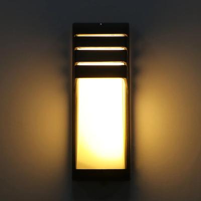 Inspire Curations AeroGlow Aluminium LED Outdoor Wall Light IP65 Waterproof Porch & Garden Sconce warm White 3000k