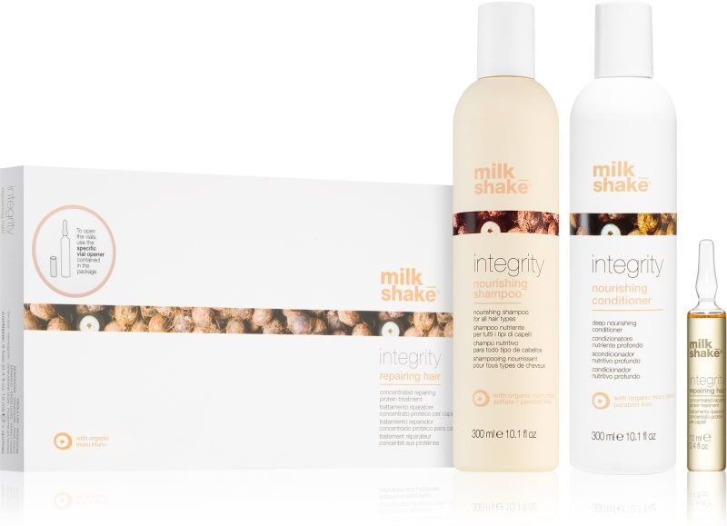 milk_shake® Three pack Integrity Conditioner ensemble pour cheveux abîmés et fragiles