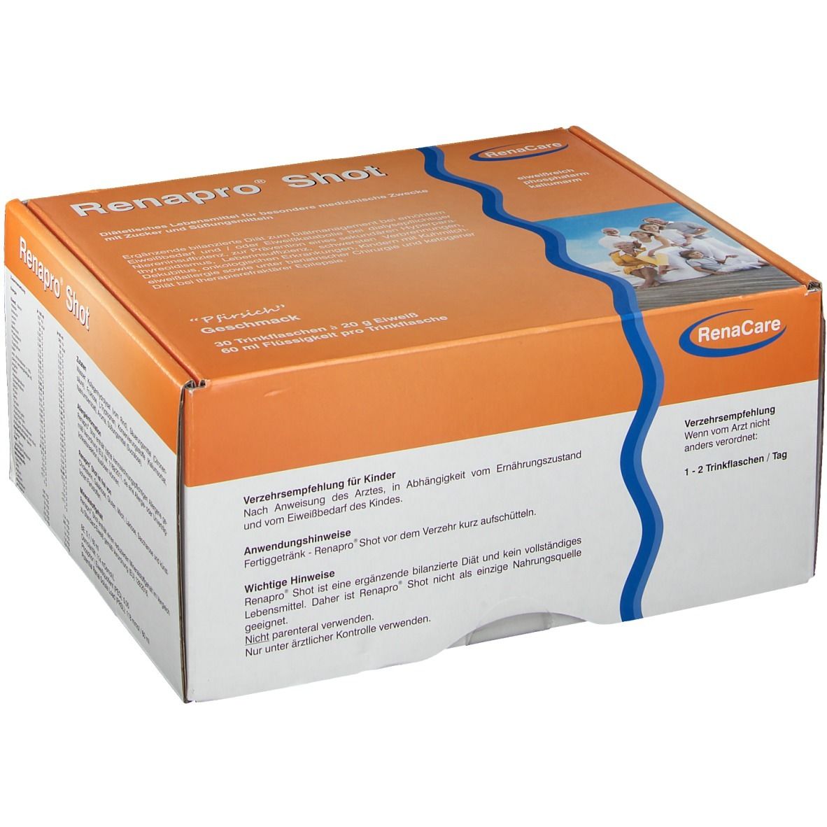 Renapro Shot Pfirsich flüssig 30x60 ml Flüssigkeit