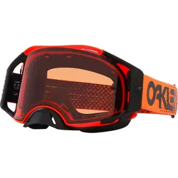 Oakley Airbrake MX Moto, Crossbrille Prizm - Orange/Schwarz Bronze-Getönt
