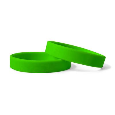 CombiCraft Silikon Einlassbänder - Neongrün - 50 Stück