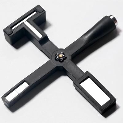 Uplifted Trends Five In One Multifunctional Cat Eye Nail Magnet Stick For Stunning Manicure Art black