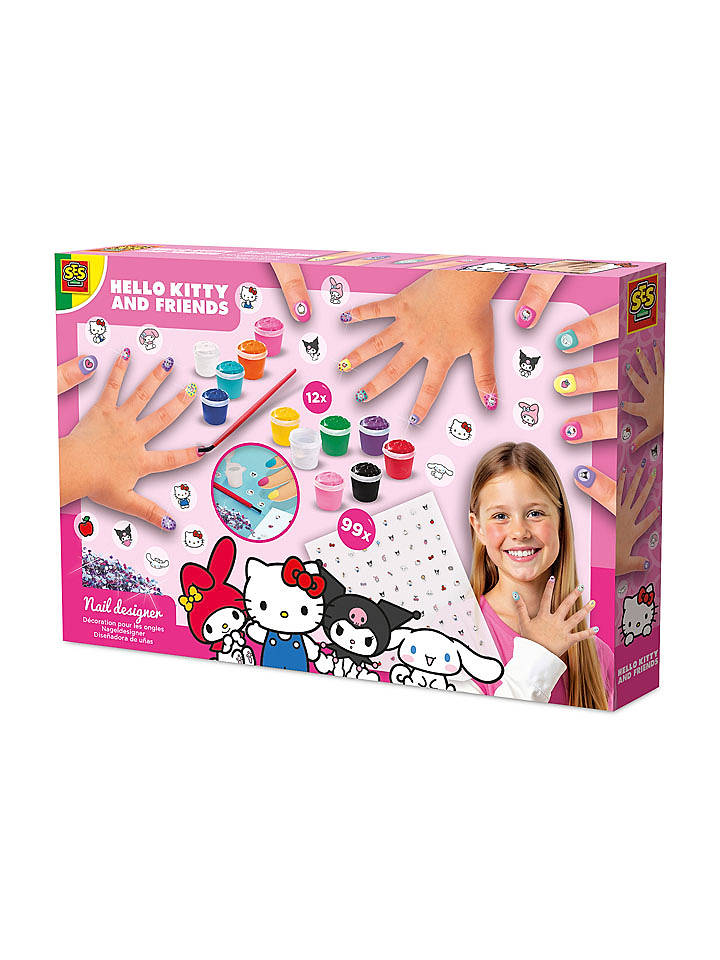SES Kreativset "Hello Kitty and Friends - Nageldesigner" - ab 6 Jahren - onesize