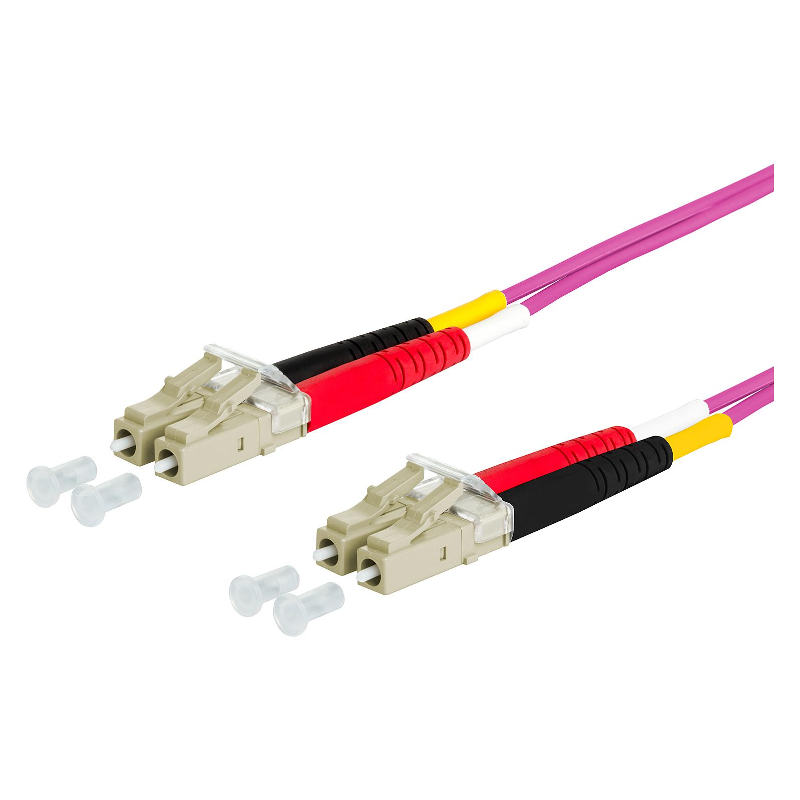 Metz Connect 151S1JOJO05E OpDAT Patchkabel LC-D PC/LC-D PC OM4 (0.50 m) (151S1JOJO05E)