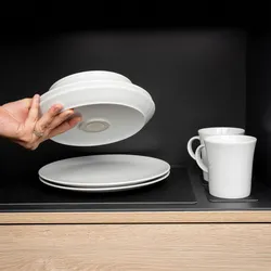 Silwy Magnet Porzellan Geschirrset 11-teilig für 2 Personen Classic