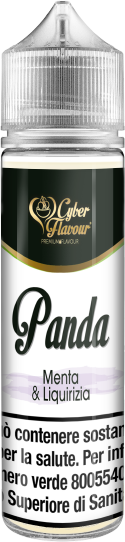 Cyber Flavour Panda Liquido Shot 20ml Menta Liquirizia