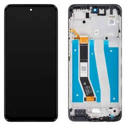 Motorola Display Unit für Moto G14, Steel grau (Display, Motorola Moto G14), Mobilgerät Ersatzteile, Grau