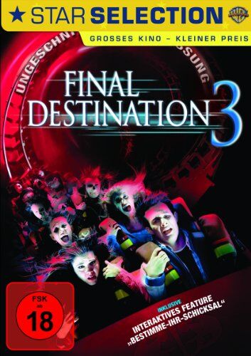 James Wong - Final Destination 3 (Ungeschnittene Kinofassung) - Preis vom 11.10.2026 03:10:56 h