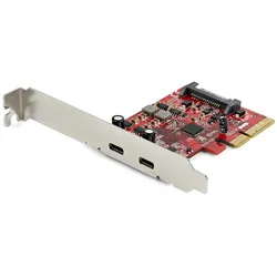 StarTech .com 2-port 10Gbps USB C PCIe Card Adapter, Kontrollerkarte