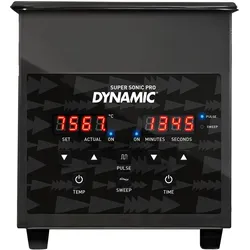 Dynamic Super Sonic Pro, Ultraschallreiniger, Schwarz
