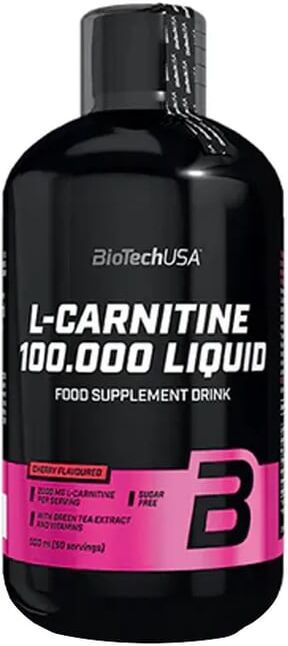 Biotech USA L-CARNITINE 100000 LIQUID 500ml Manzana