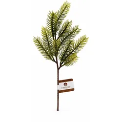 Christmas Decorations Künstliche Tannenzweige 35cm Dekozweige Kunstzweige PE Spritzguss wie echt grün