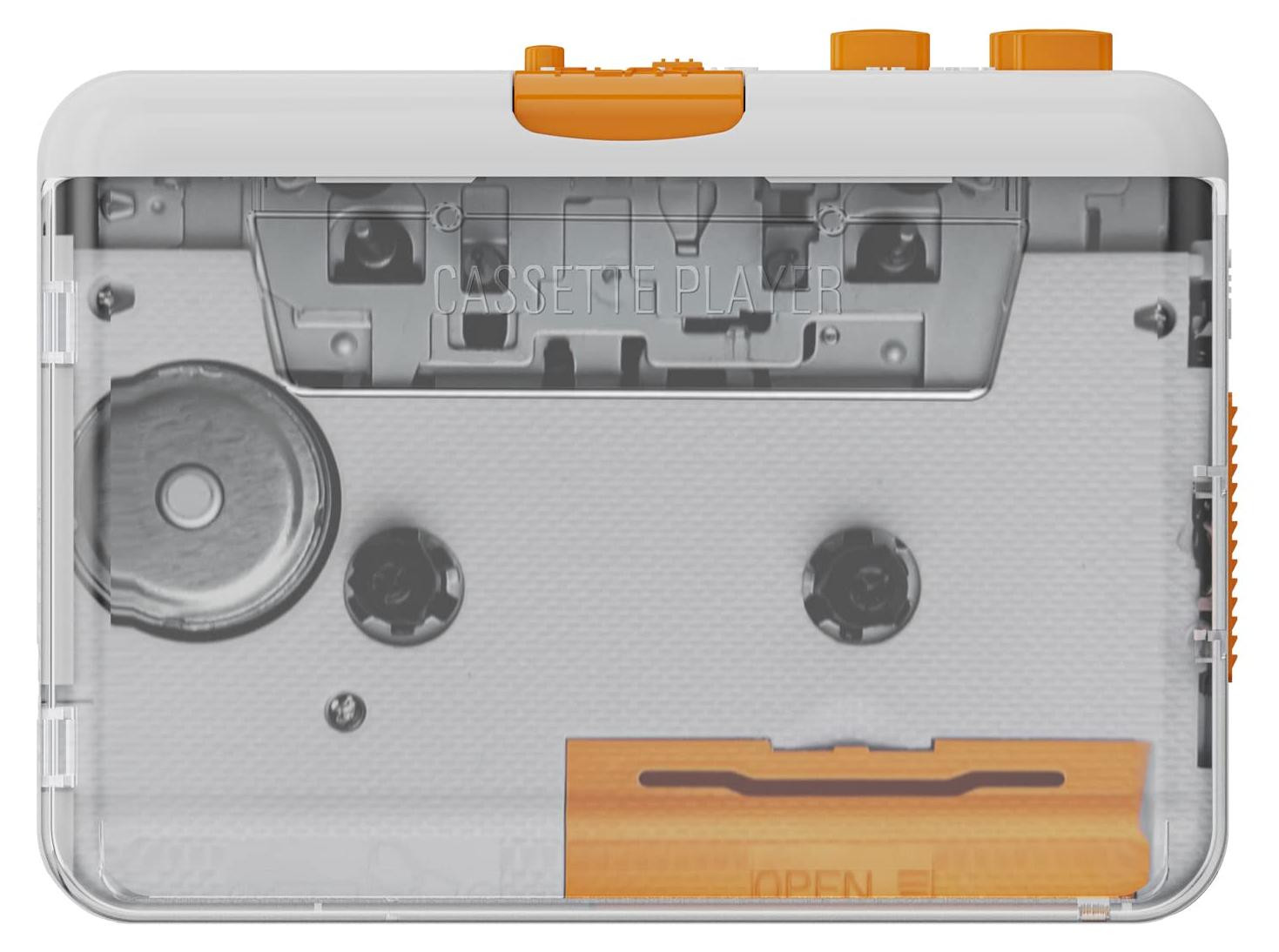 Selius Draagbare cassette-speler met USB voor MP3-conversie