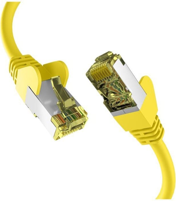 EFB CAT6a Patchkabel S/FTP PIMF Geel 2m