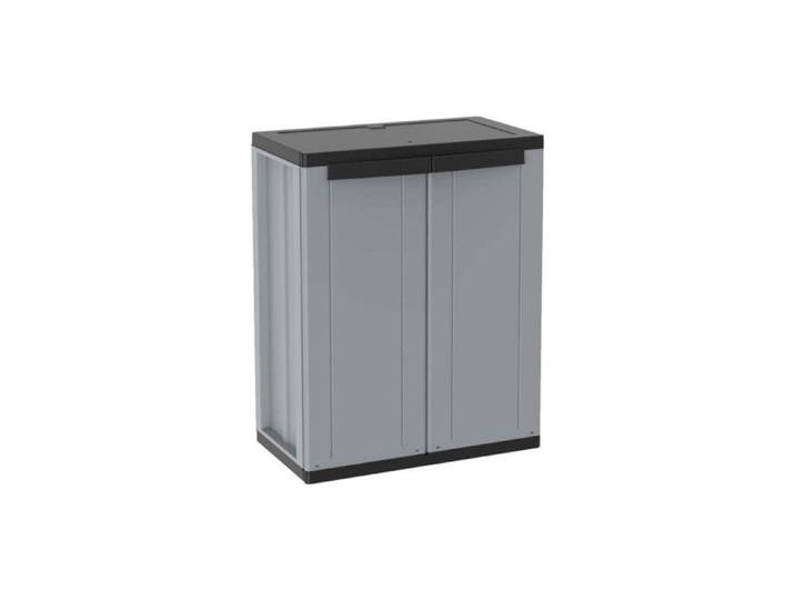Meuble en résine 2 portes étagère interne J-LINE 68