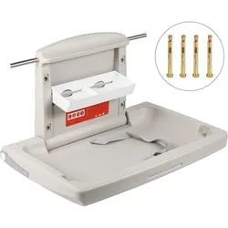 VEVOR 85 x 57 x 47 cm Wickeltisch klappbar Wickelstation für Babys HDPE  für Geschäftliche und Private Anlässe