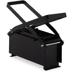 Relaxdays Papierbrikettpresse Schwarz