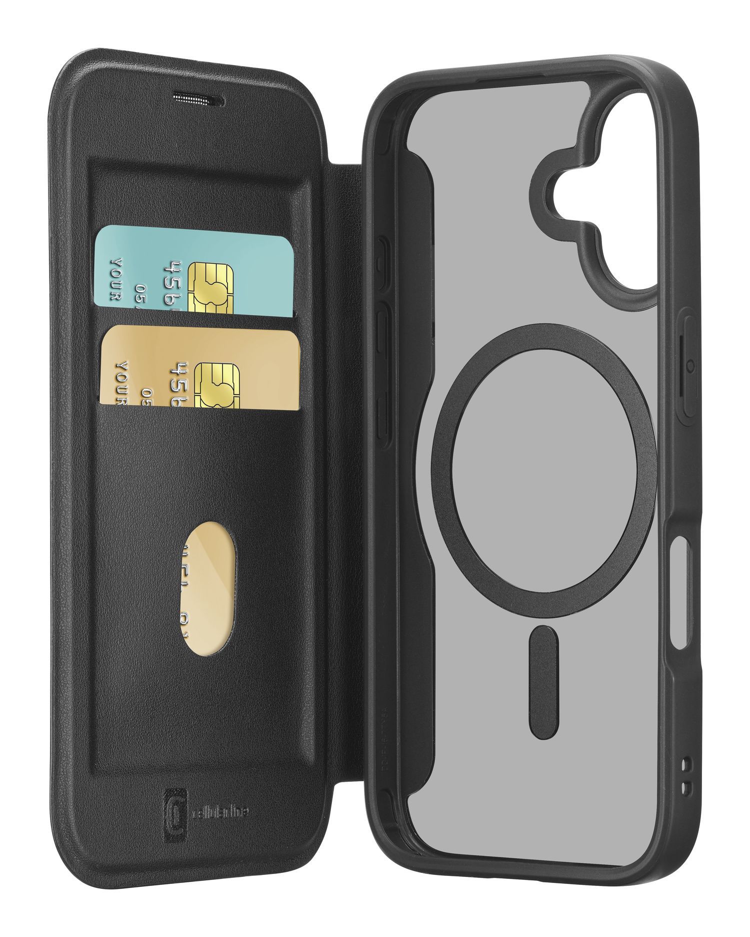Cellular Line Folio für iPhone 17 Daily Mag (Schwarz) DAILYMAGIPH17K