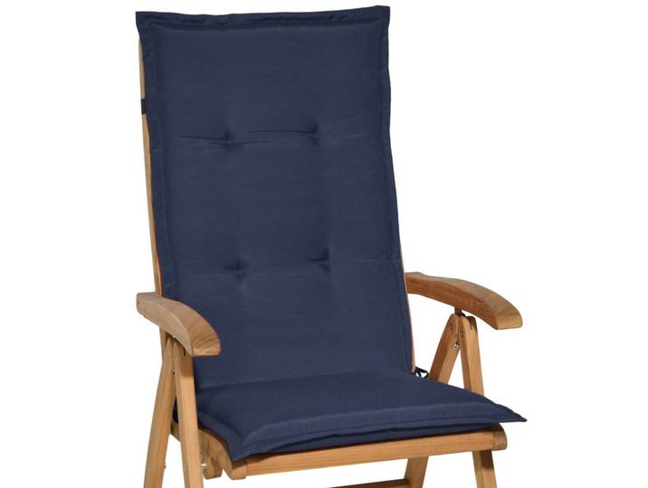 HOCHLEHNERAUFLAGE Loft HL 120/50/6 Dunkelblau