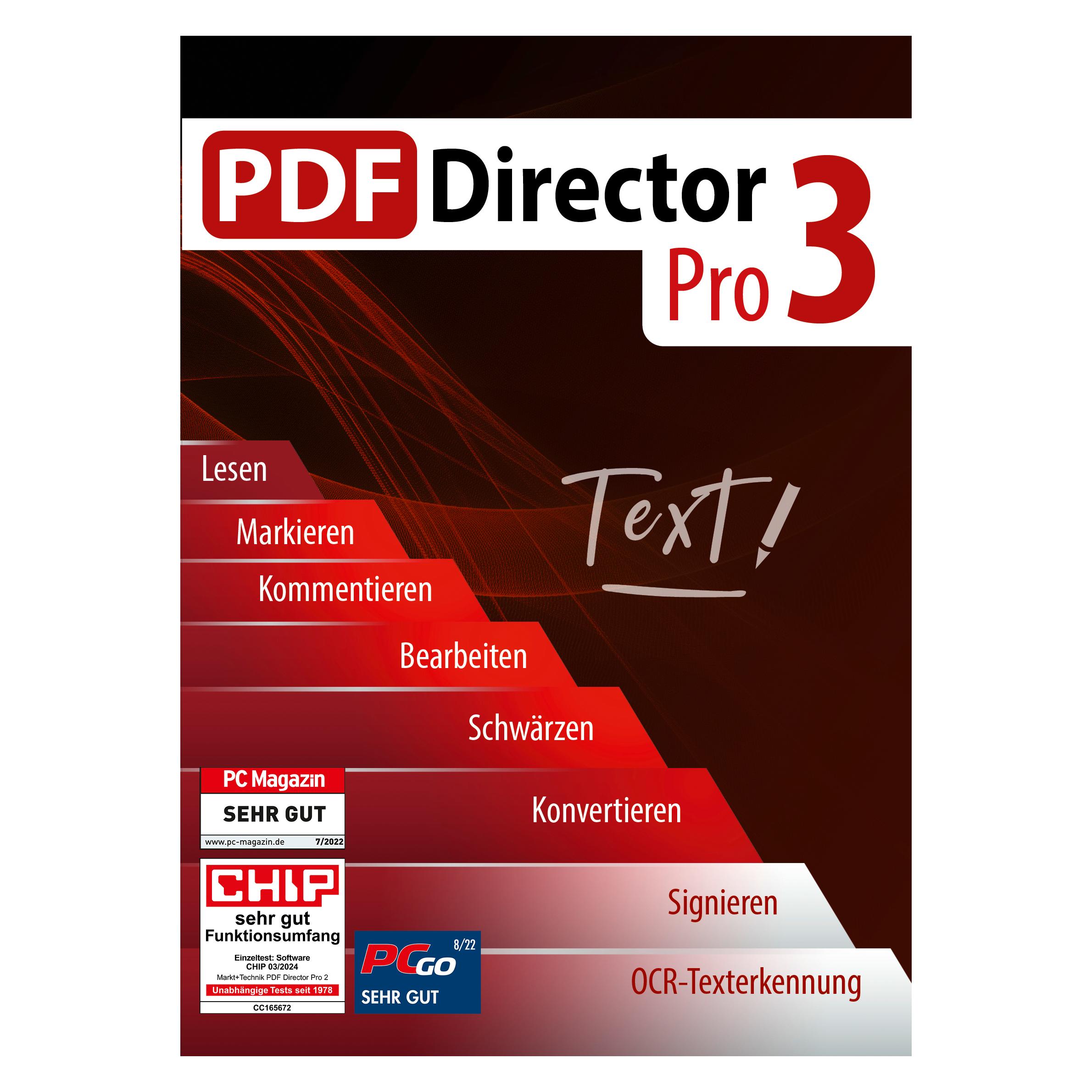 Markt + Technik PDF Director 3 Pro (1 User, 3 Geräte/User, unbegrenzt) (90808)