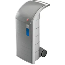 Hailo ProfiLine WSB Design XXXL, Wertstoffsammler, 120 ltr, Grau, Abfalleimer, Grau