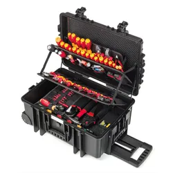 Wiha Werkzeugkoffer Werkzeug 42069 Elektriker Competence XXL II - 112-teilig - 19kg