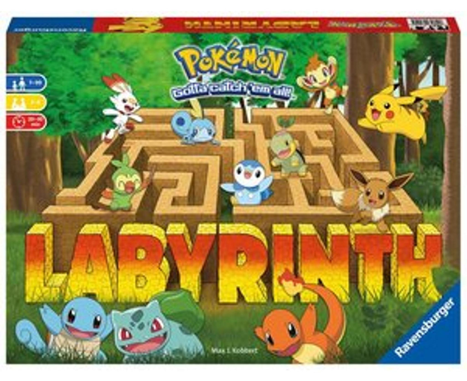Ravensburger Pokémon Het Gekke Doolhof spel